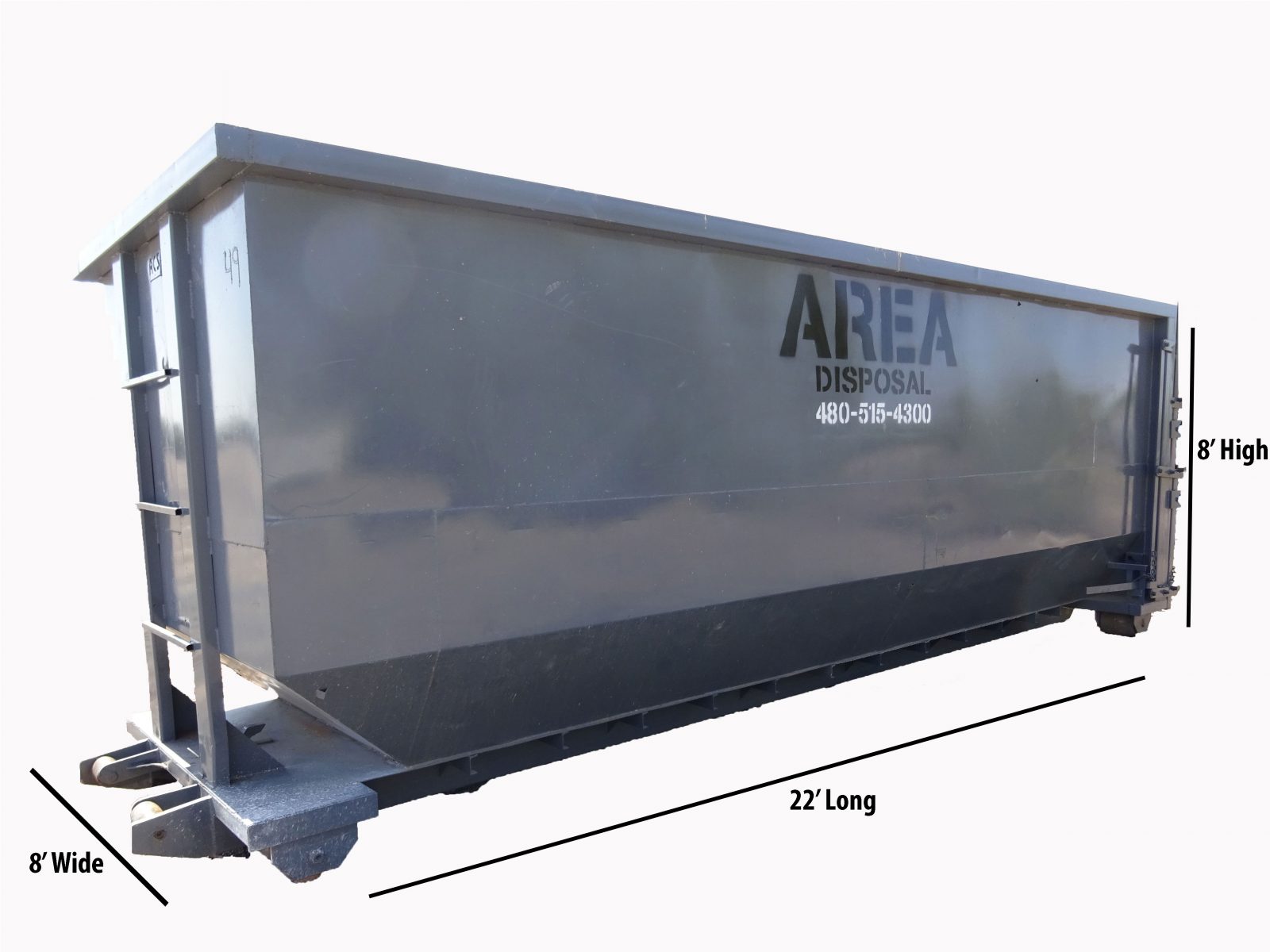 Area Disposal 40-yard roll-off dumpster rental
