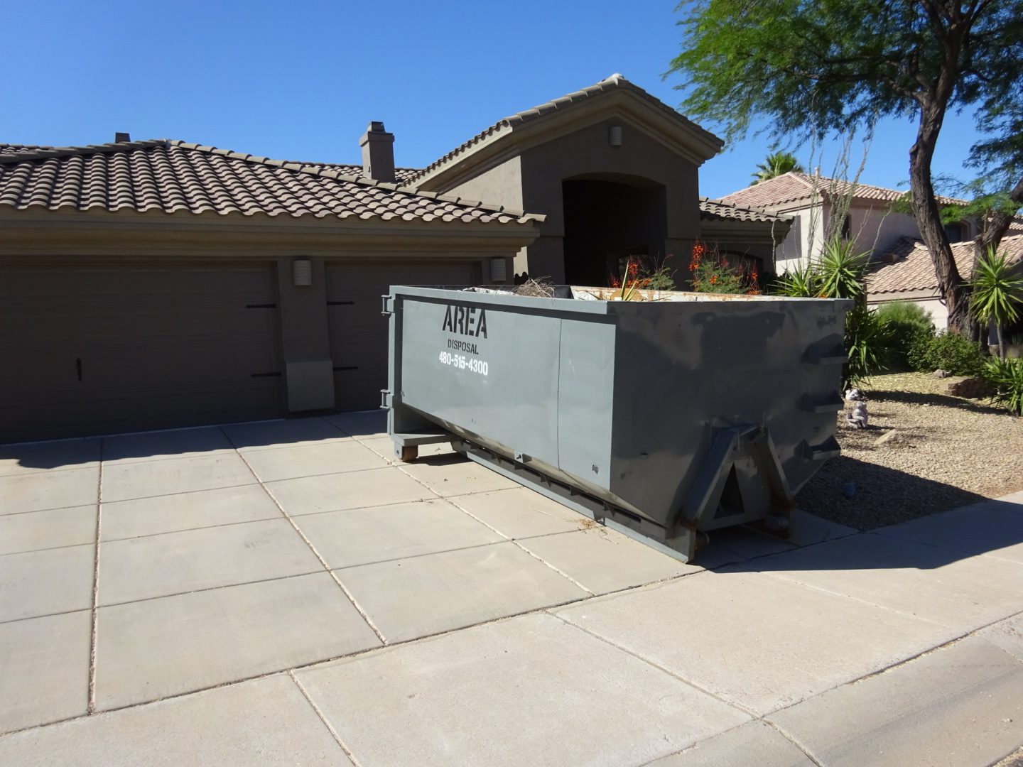 Dumpster rentals in Scottsdale, AZ