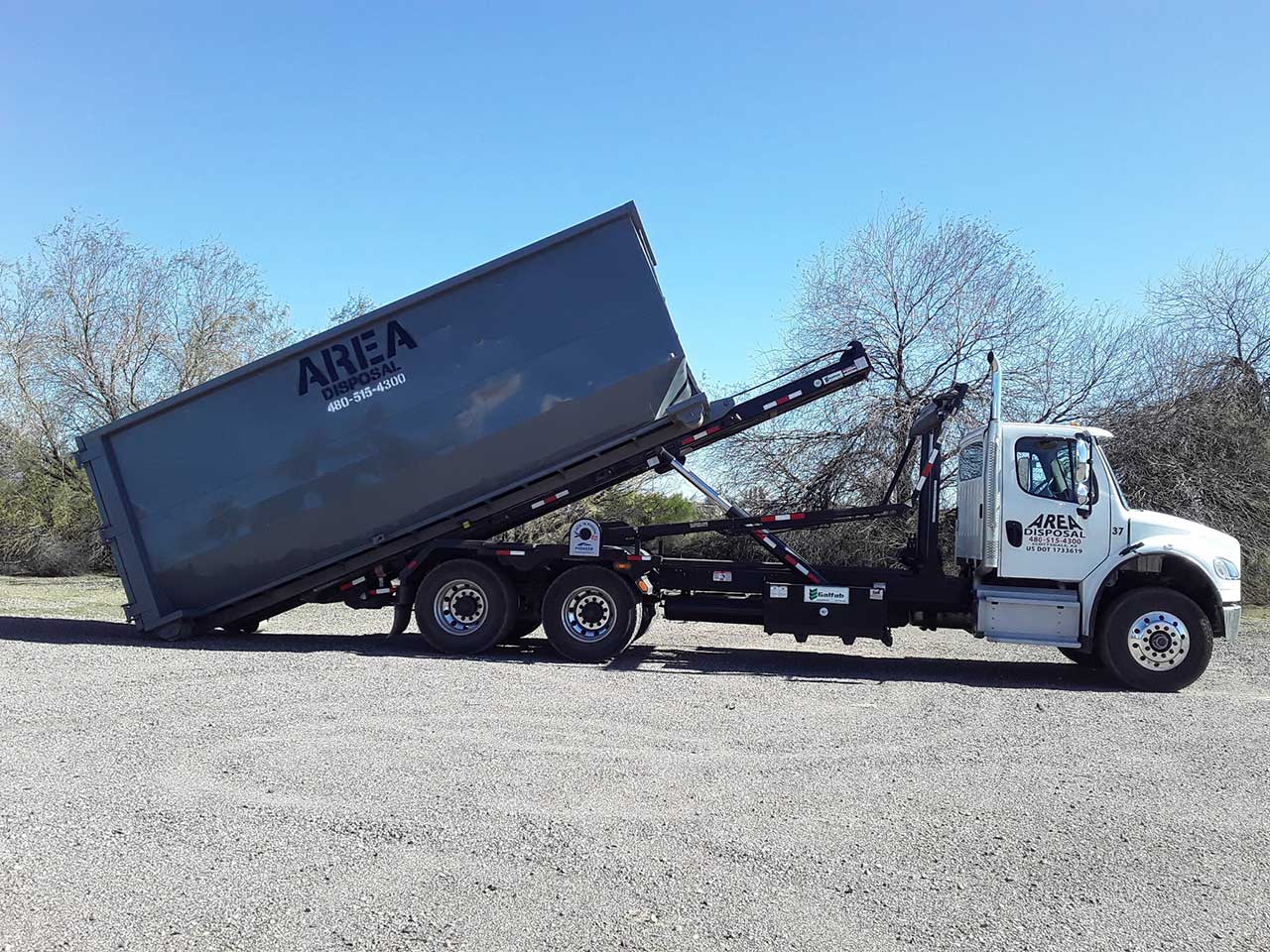 Roll-off dumpster rentals for contractors